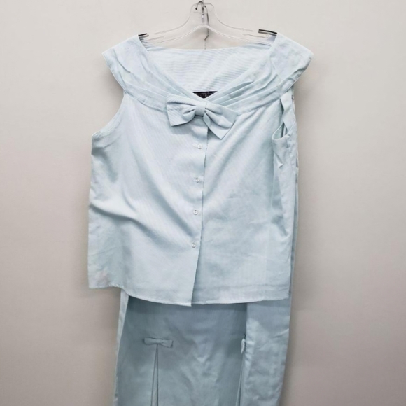 hermes geist Dresses & Skirts - 100% Cotten Hermes Geist 1970s Matching Set Size 10-12 In MODERN size!